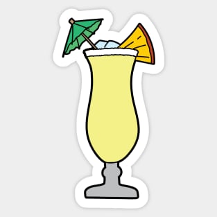 Pina Colada Sticker